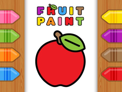 free online games - Fruit Paint