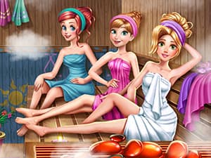free online games - Princesses Sauna Realife
