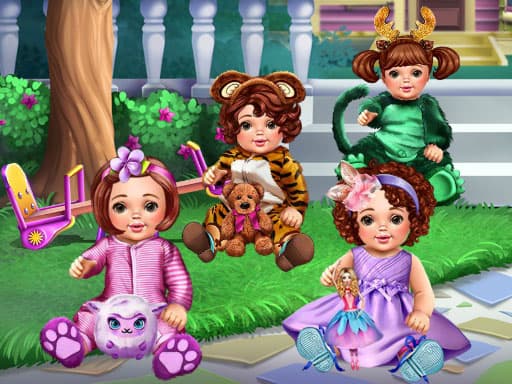 free online games - Kindergarten Dress Up