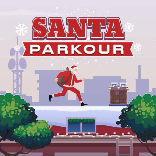 free online games - Santa Parkour