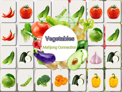 free online games - Vegetables Mahjong Connection