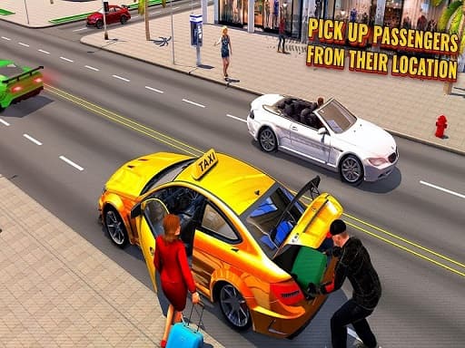 free online games - Crazy Taxi Game 3D New York Taxi