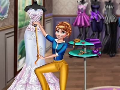 free online games - Famous Dress Designer