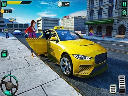 free online games - City Taxi Driving Simulator Game 2020