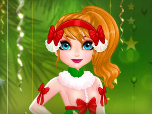 free online games - Princess Battle For Christmas Fashion