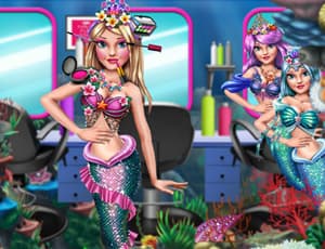 free online games - Princess Mermaid Beauty Salon