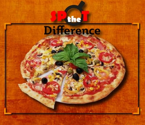 free online games - Pizza Spot the Difference