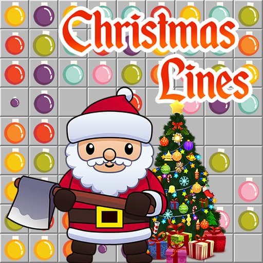 free online games - Christmas Lines