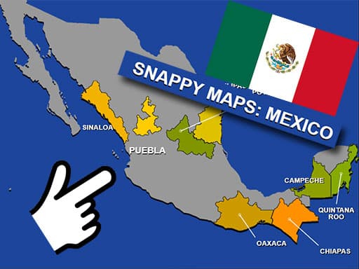 free online games - Scatty Maps Mexico
