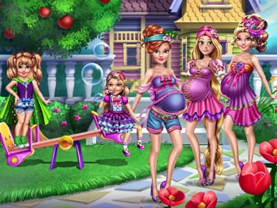 free online games - Pregnant Moms Fashion Looks