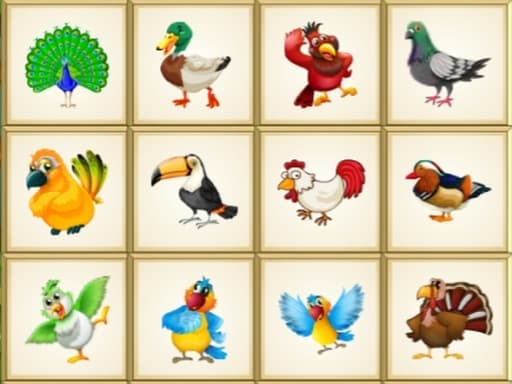 free online games - Birds Board Puzzles