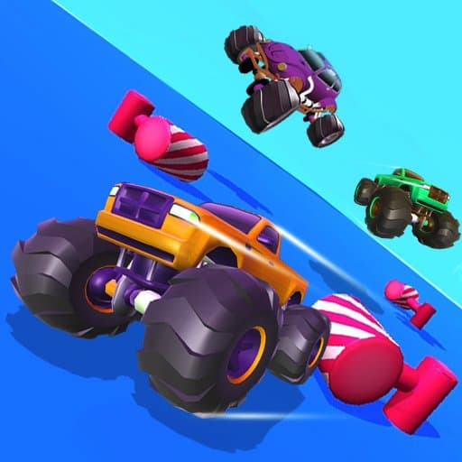 free online games - Fall Cars Ultimate Knockout Race
