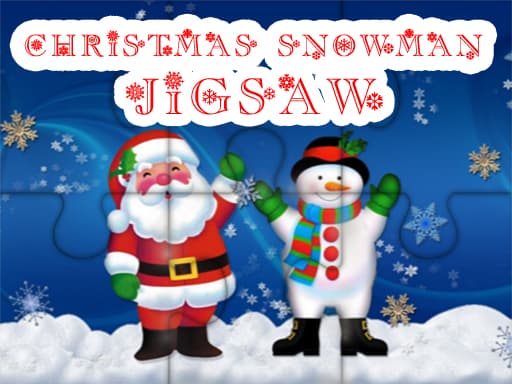 free online games - Christmas Snowman Jigsaw Puzzle