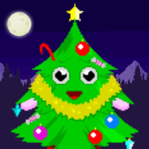 free online games - Christmas Gravity Tree