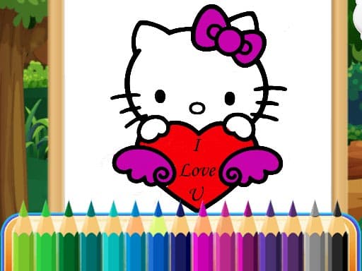 free online games - Coloring Kitty