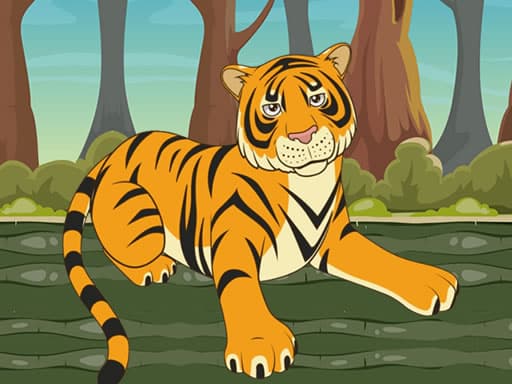 free online games - Tiger Jigsaw