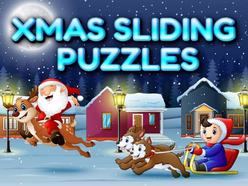 free online games - Xmas Sliding Puzzles
