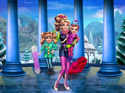 free online games - Girls Winter Fun