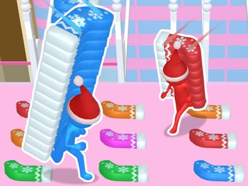 free online games - Christmas Bridge Runner