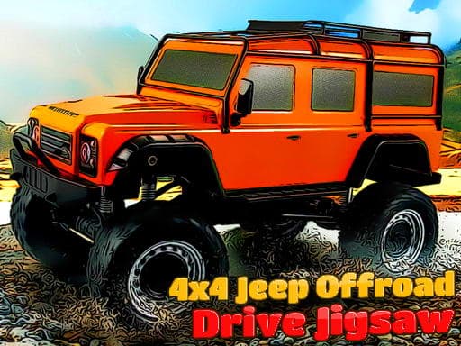 free online games - 4x4 Jeep Offroad Drive Jigsaw