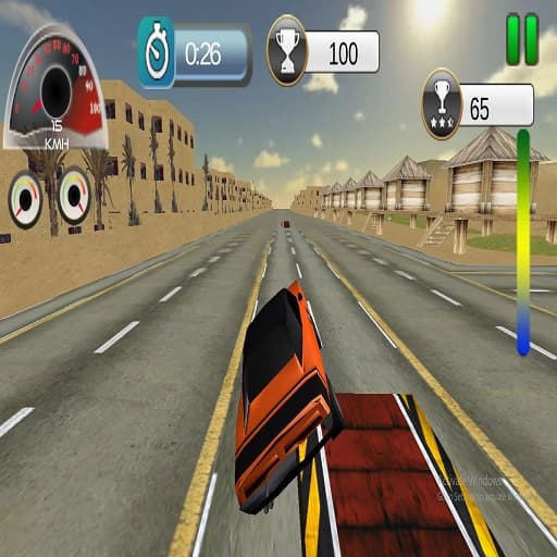 free online games - Highway Ramp Stunt Car Simulation