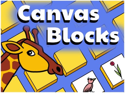 free online games - Canvas Blocks