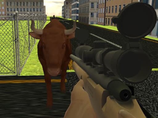 free online games - Angry Bull Shooter