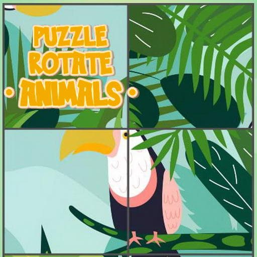 free online games - Puzzle Rotate Animals