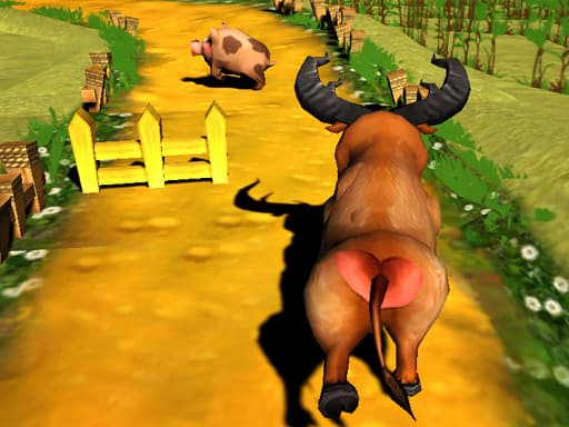 free online games - Escaped Bull