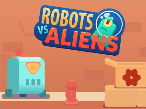 free online games - Robots vs Aliens