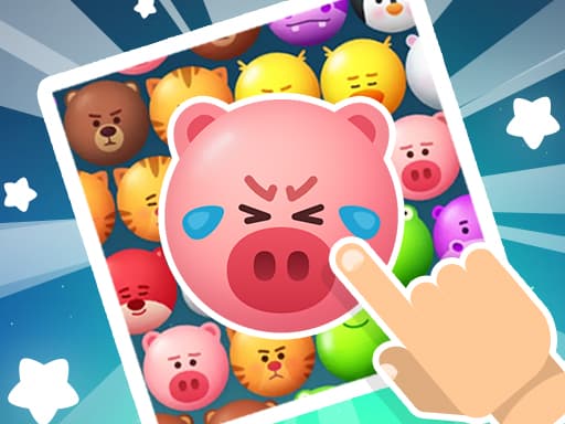 free online games - Crazy Zoo Swipe  Match 3 Puzzle Game