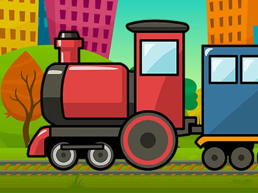 free online games - Train Jigsaw