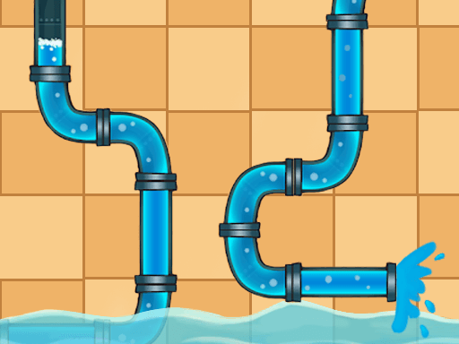 free online games - Home Pipe Water Puzzle