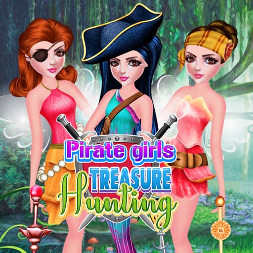 free online games - Pirate Girls Treasure Hunting