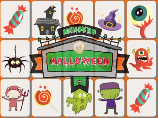 free online games - Halloween Mahjong