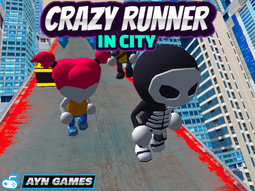free online games - Crazy Runner in City