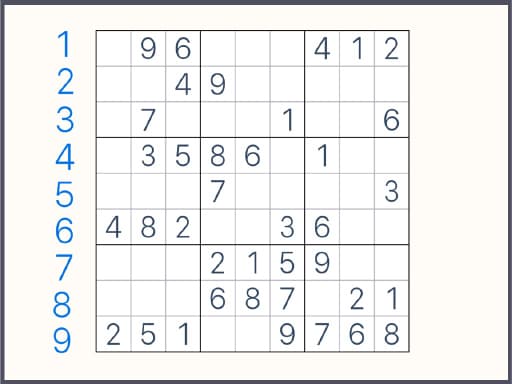 free online games - Classic Sudoku Puzzle