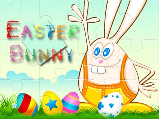 free online games - Easter Bunny Puzzle