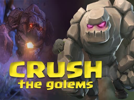 free online games - Crush The Golems