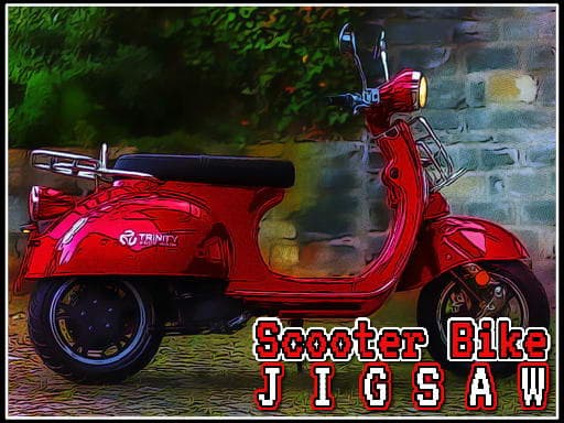 free online games - Scooter Bike Jigsaw