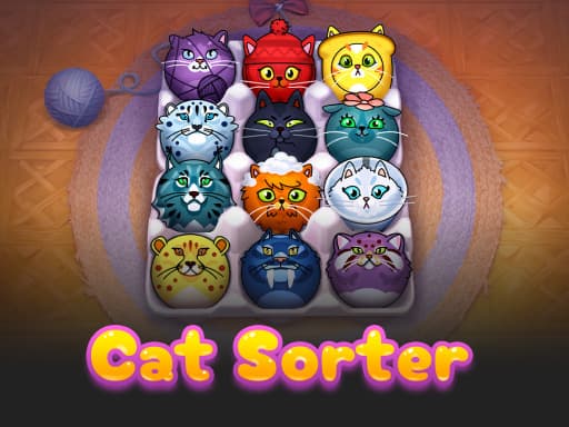 free online games - Cat Sorter Puzzle