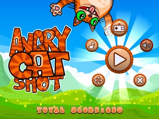 free online games - Angry Cat Shot