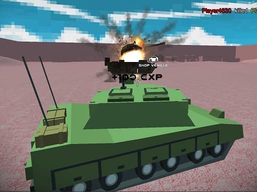 free online games - Helicopter And Tank Battle Desert Storm Multiplayer