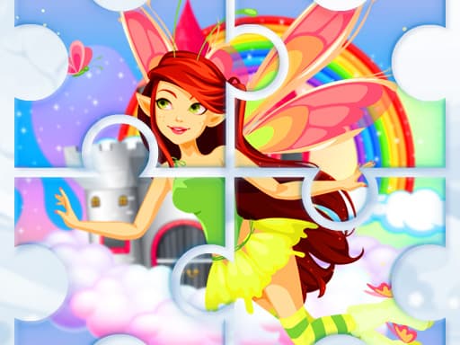 free online games - Little Cute Summer Fairies Puzzle