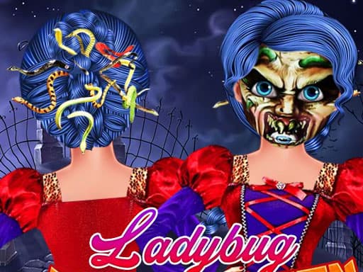 free online games - Ladybug Halloween Hairstyles
