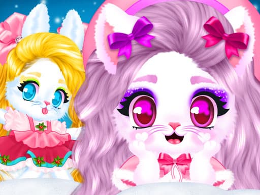 free online games - Cat and Rabbit Holiday