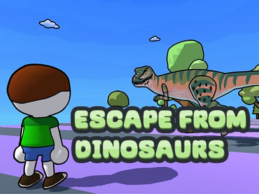 free online games - Escape from dinosaurs