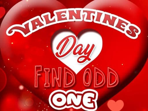 free online games - Valentines Day Find Odd One Out