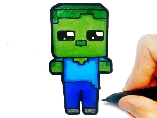 free online games - Easy Kids Coloring Mineblox