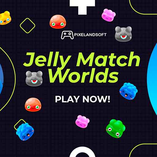 free online games - Jelly Match Worlds